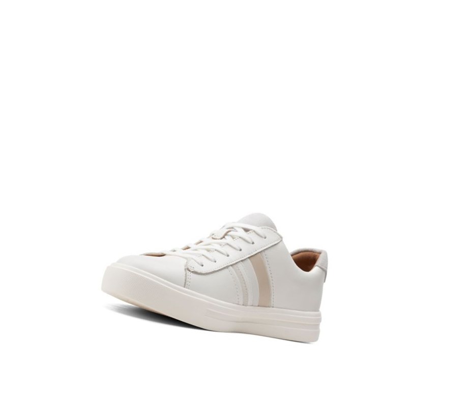 Zapatos Brogue Clarks Un Maui Band Gamuza Mujer Blancas | LUAT-24950