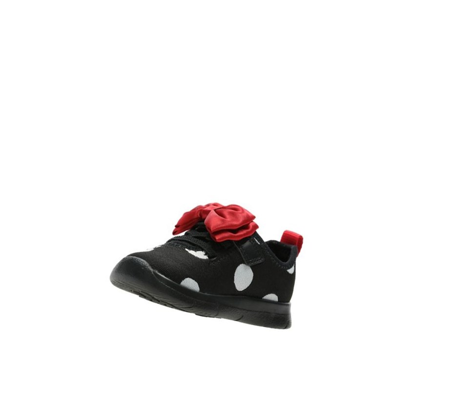 Zapatos Casuales Clarks Ath Bow Niño Negras | PLDV-97501