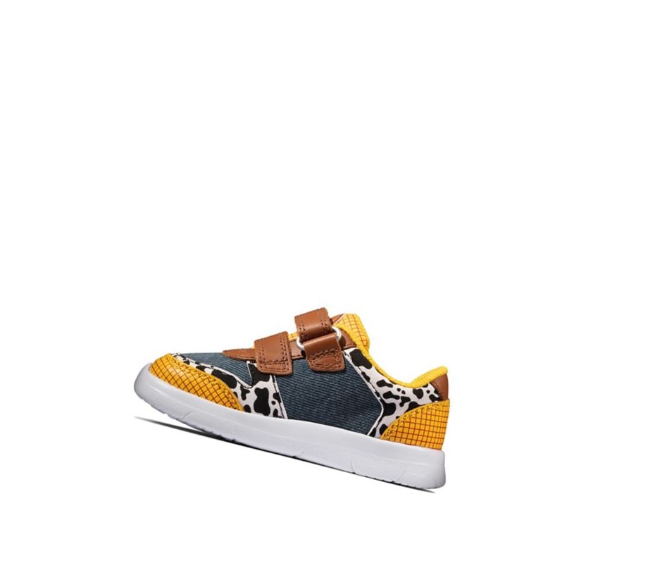 Zapatos Casuales Clarks Ath Howdy Niño Azules | SKVC-78925