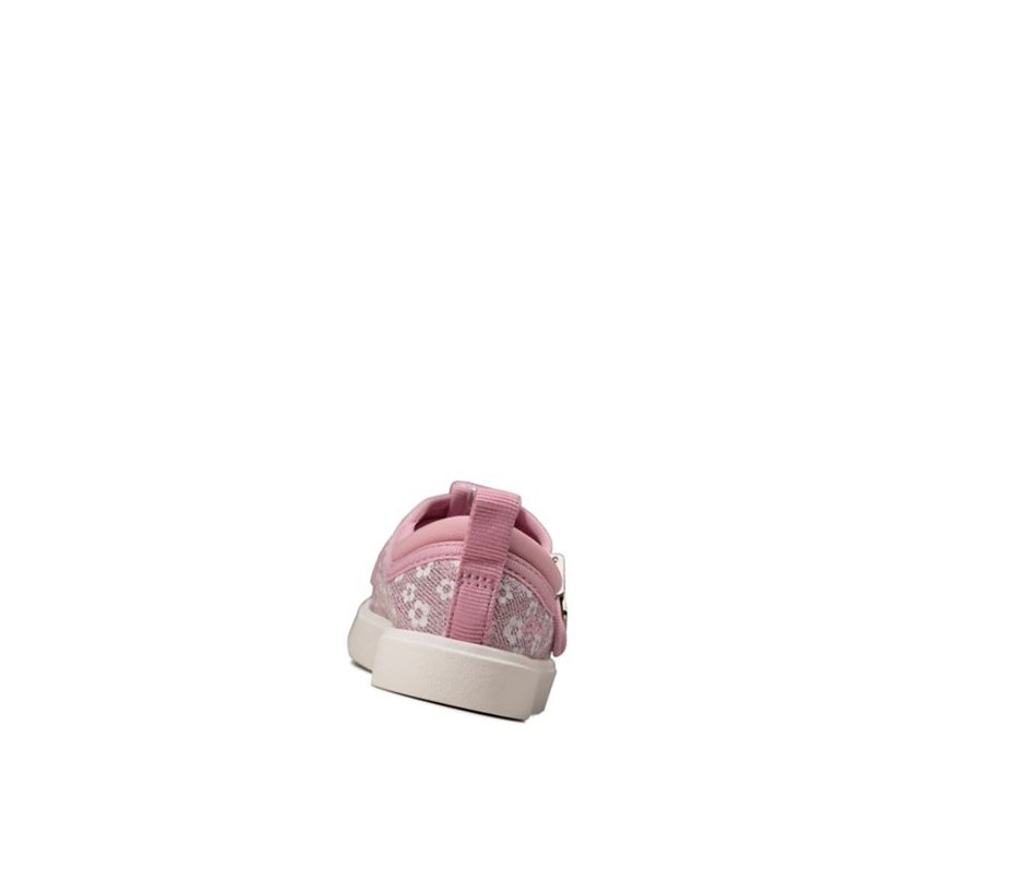 Zapatos Casuales Clarks City Dance Floral Niño Rosas | PNQV-48536