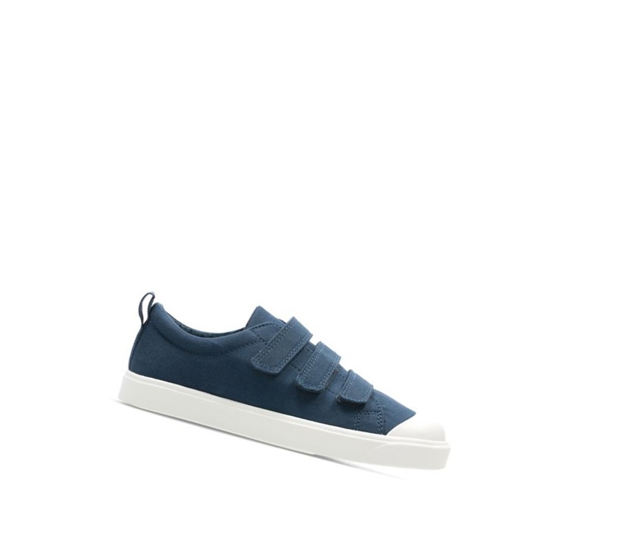 Zapatos Casuales Clarks City Flare Lo Niña Azul Marino | AHTV-90321