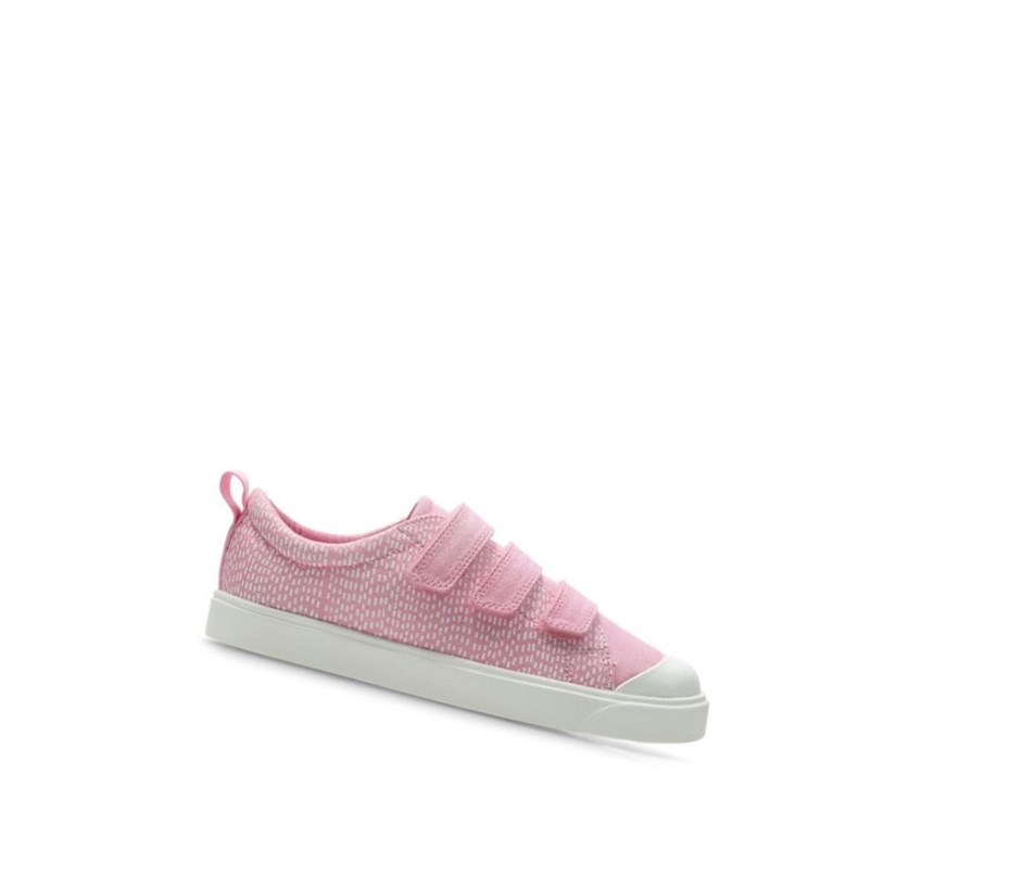 Zapatos Casuales Clarks City Flare Lo Niño Rosas | AWHD-64517