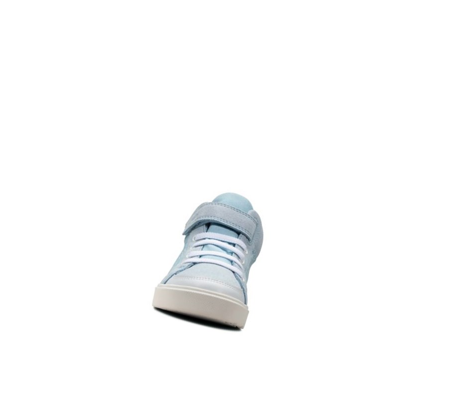 Zapatos Casuales Clarks City Hop Niña Azules Claro | XDTK-45627