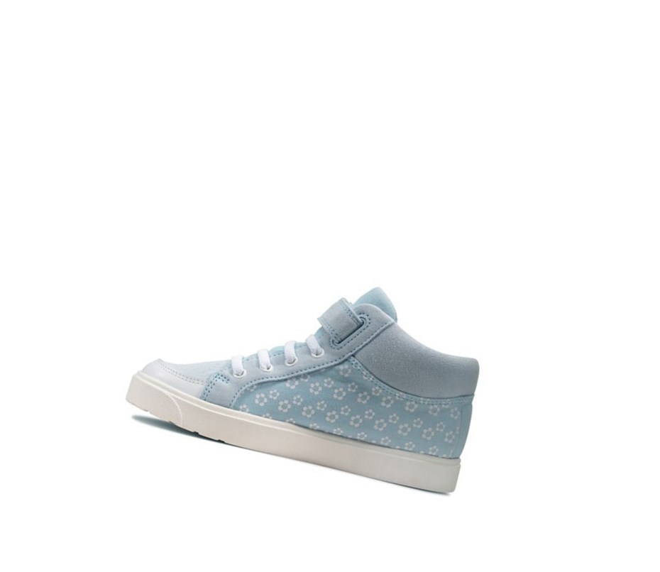 Zapatos Casuales Clarks City Hop Niña Azules Claro | XDTK-45627