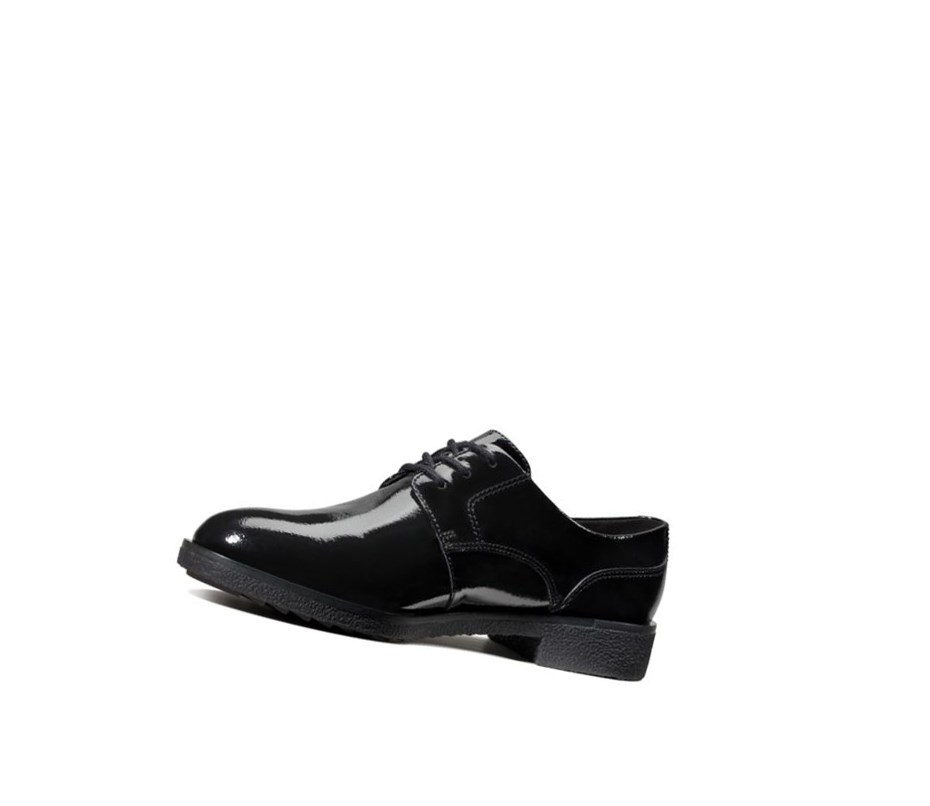 Zapatos Casuales Clarks Griffin Lane Charol Mujer Negras | HSEL-35641