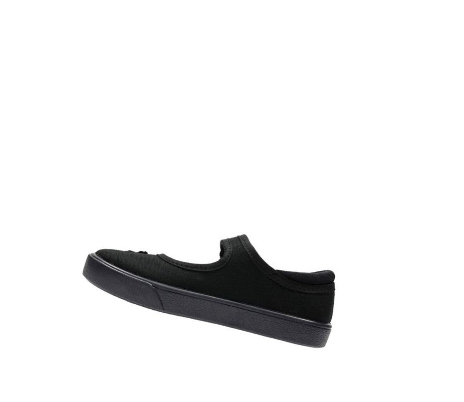 Zapatos Casuales Clarks Hopper Go Niña Negras | WYXV-53104