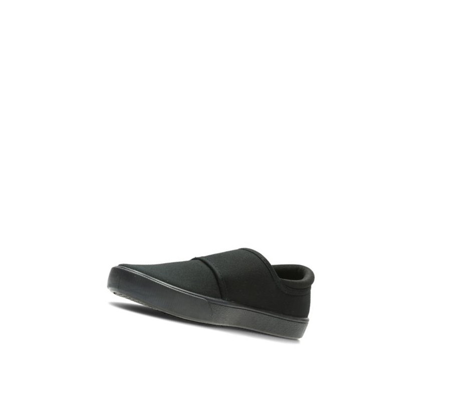 Zapatos Casuales Clarks Hopper Run Niño Negras | PNFS-40713