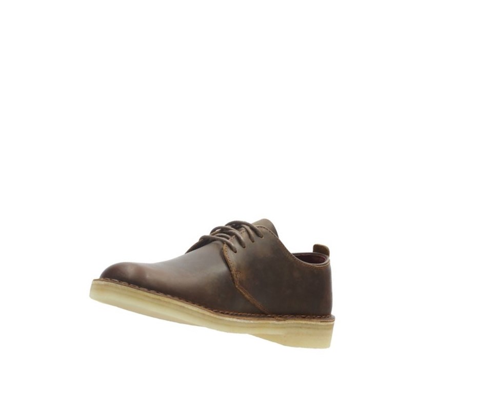 Zapatos Casuales Clarks London Desert Hombre Marrones Oscuro | XPDW-72013