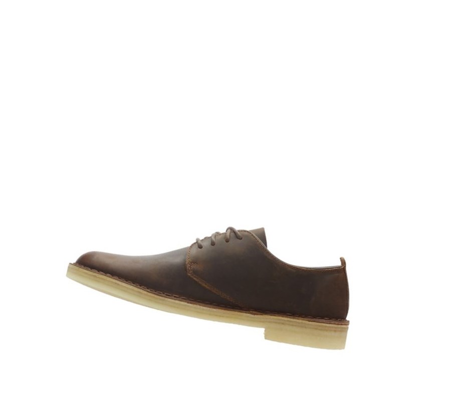 Zapatos Casuales Clarks London Desert Hombre Marrones Oscuro | XPDW-72013