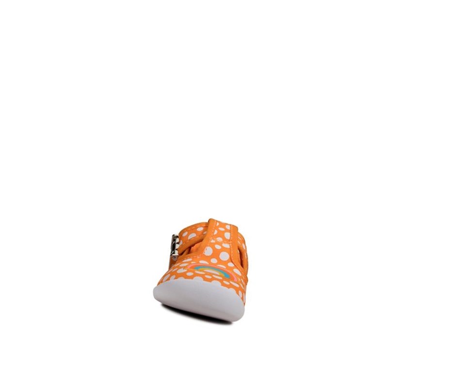 Zapatos Casuales Clarks Roamer Sun T-bar Niño Naranjas | GSCK-70946