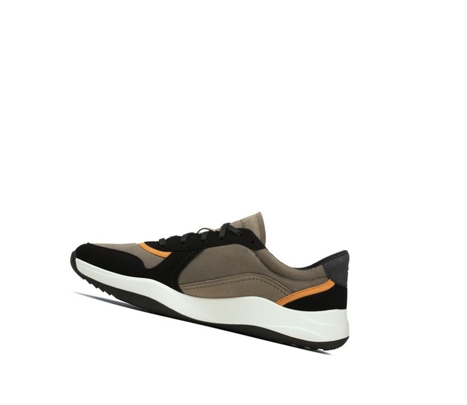 Zapatos Casuales Clarks Sift Speed Textil Hombre Verde Oliva | HIXC-42103