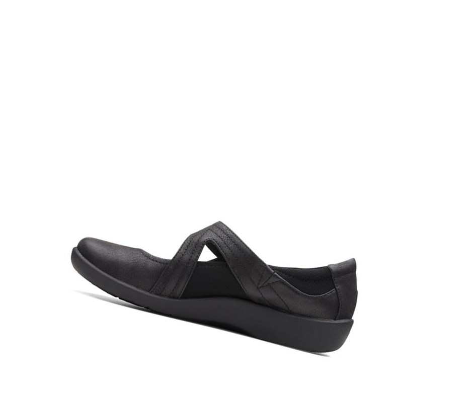 Zapatos Casuales Clarks Sillian Bella Mujer Negras | NVCZ-91074