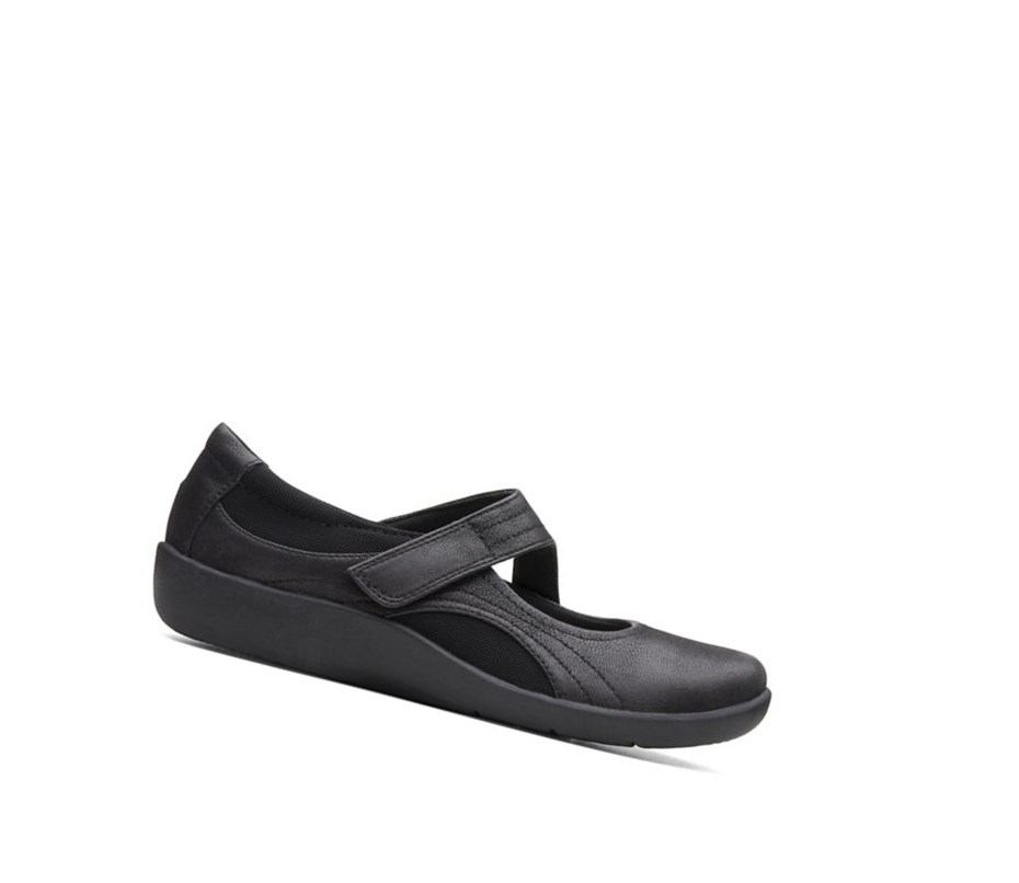 Zapatos Casuales Clarks Sillian Bella Mujer Negras | NVCZ-91074