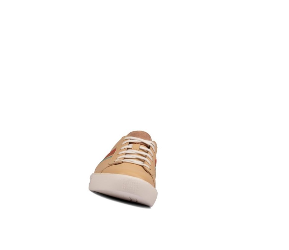 Zapatos Casuales Clarks Un Maui Band Encaje-ups Gamuza Mujer Marrones Claro | UZVN-80164