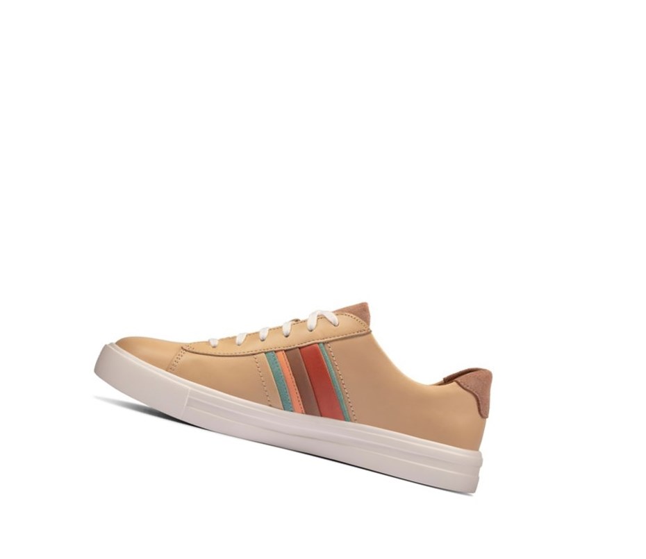 Zapatos Casuales Clarks Un Maui Band Encaje-ups Gamuza Mujer Marrones Claro | UZVN-80164