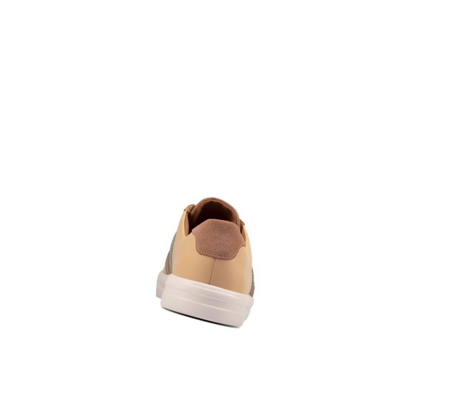 Zapatos Casuales Clarks Un Maui Band Encaje-ups Gamuza Mujer Marrones Claro | UZVN-80164