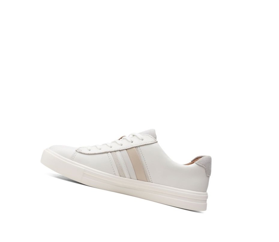 Zapatos Casuales Clarks Un Maui Band Gamuza Mujer Blancas | GLTX-15493