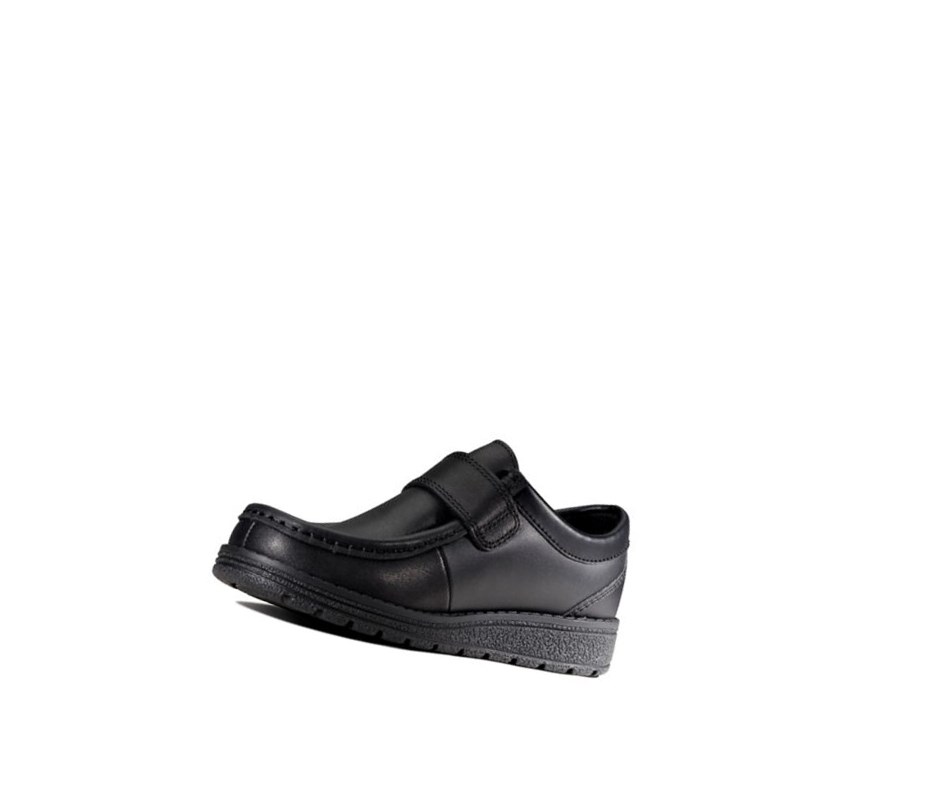 Zapatos Escolares Clarks Mendip Pure Cuero Niña Negras | UQED-65923