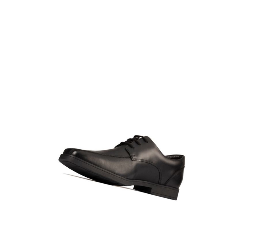 Zapatos Escolares Clarks Scala Step Cuero Niño Negras | NLAD-87652