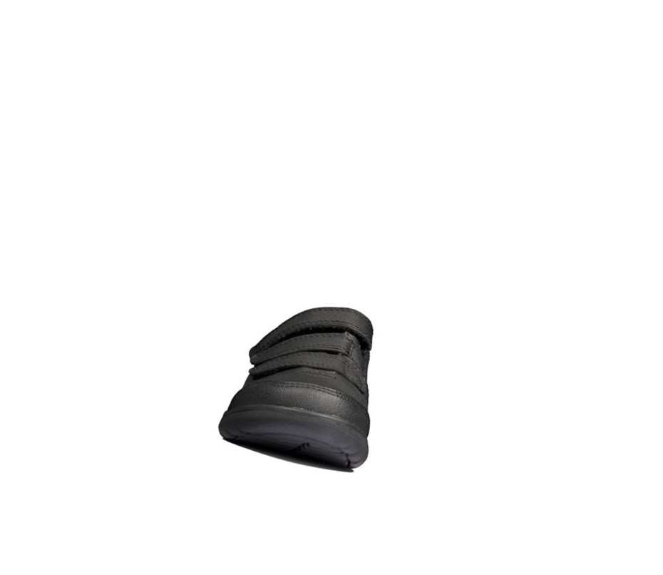 Zapatos Escolares Clarks Scape Sky Cuero Niño Negras | DLJM-46357