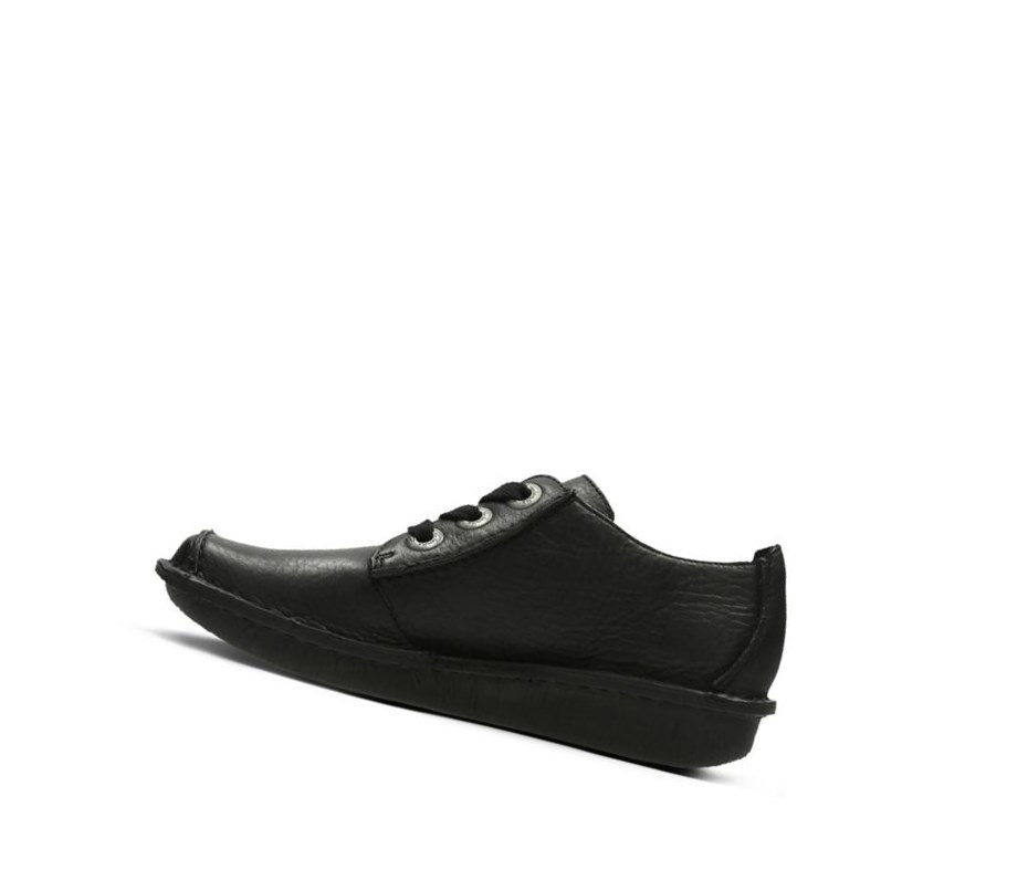 Zapatos Piel Clarks Funny Dream Cuero Mujer Negras | REBO-83740