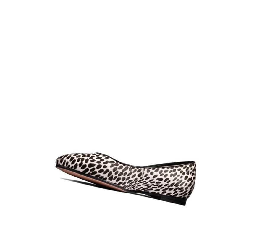 Zapatos Piel Clarks Grace Piper Print Cuero Mujer Leopardo | HRDY-38624