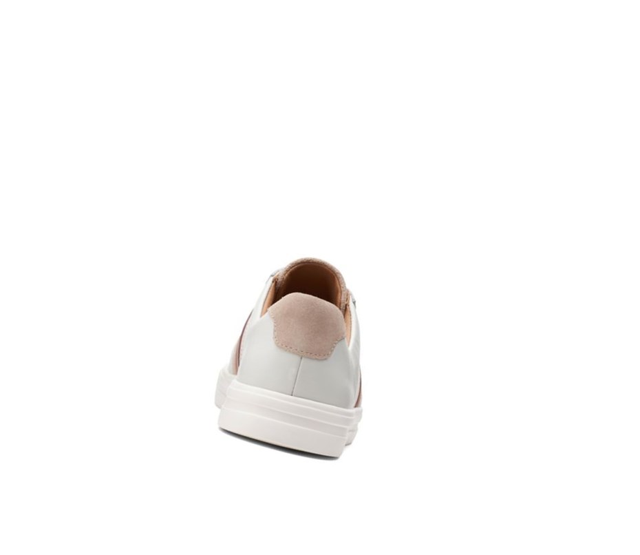 Zapatos Piel Clarks Un Maui Band Cuero Mujer Blancas | WSKH-90324