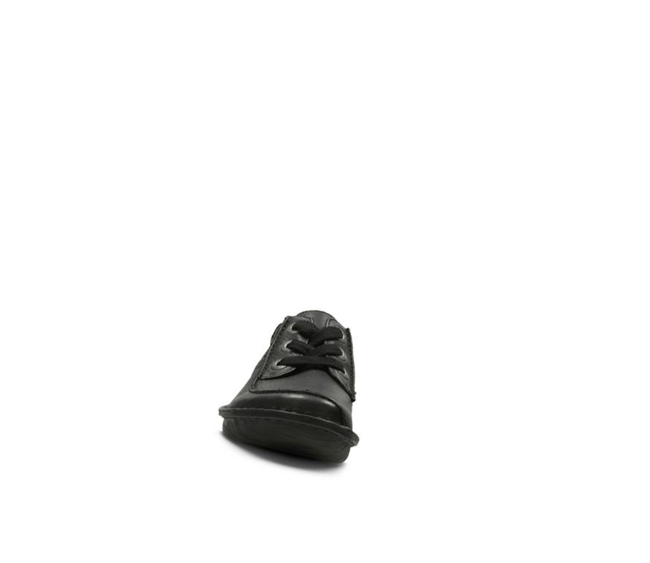 Zapatos Planos Clarks Funny Dream Cuero Mujer Negras | LDZA-08794