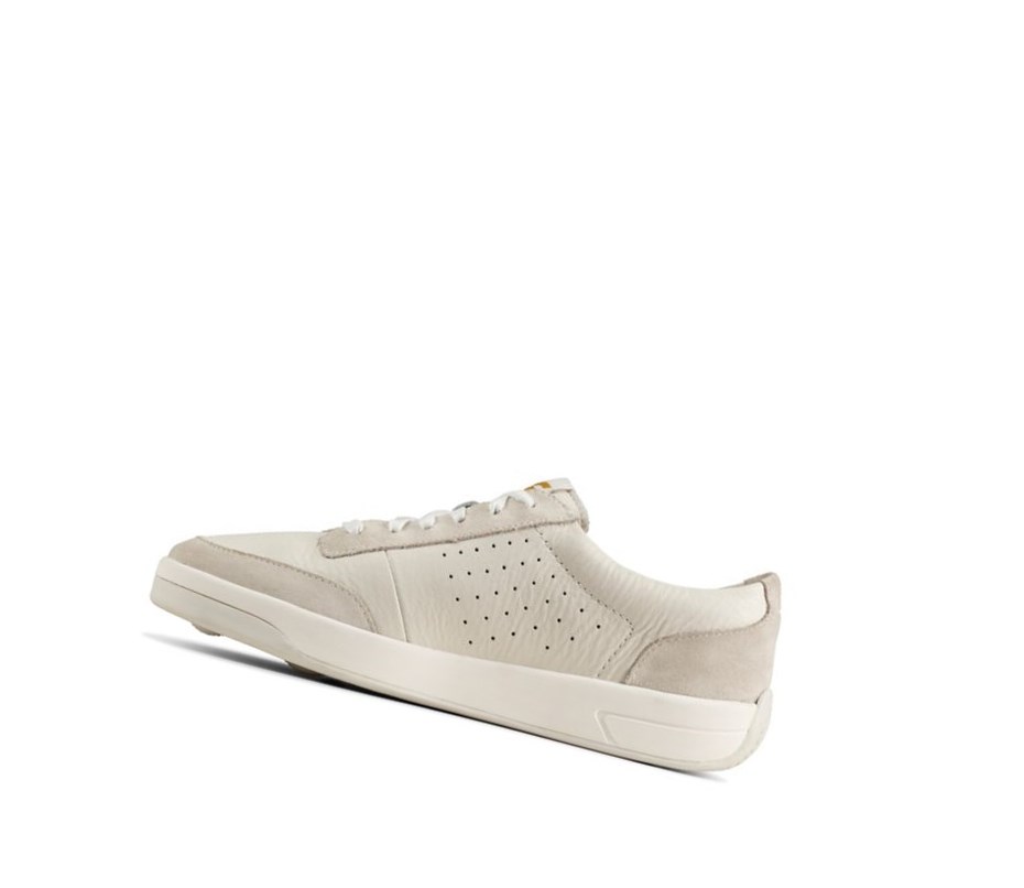 Zapatos Planos Clarks Hero Air Encaje Cuero Mujer Blancas | IDQR-24318