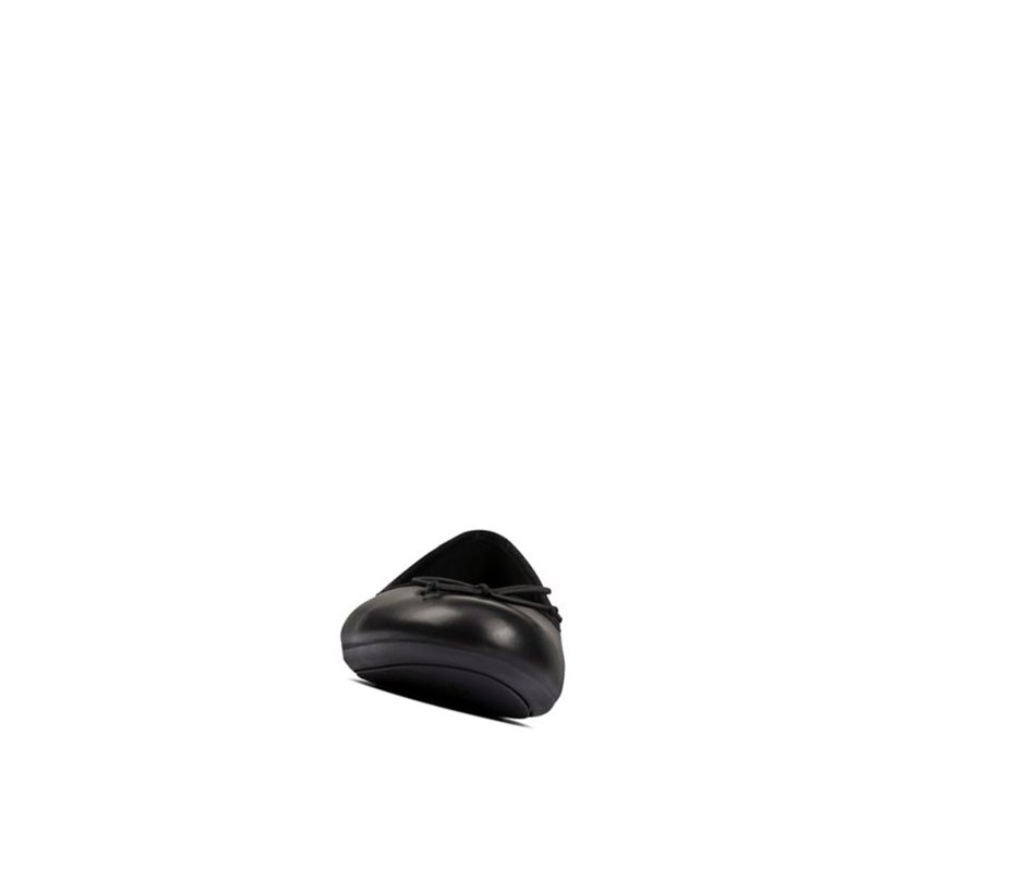 Zapatos Slip On Clarks Patale Cuero Mujer Negras | QUBP-09741