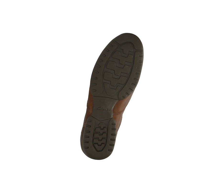 Zapatos Slip On Clarks Recline Free Cuero Hombre Marrones | RSDO-85127