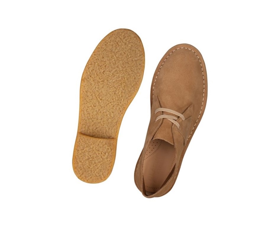 Zapatos con Cordones Clarks Arisa Gamuza Desert Mujer Marrones | MOXP-20465