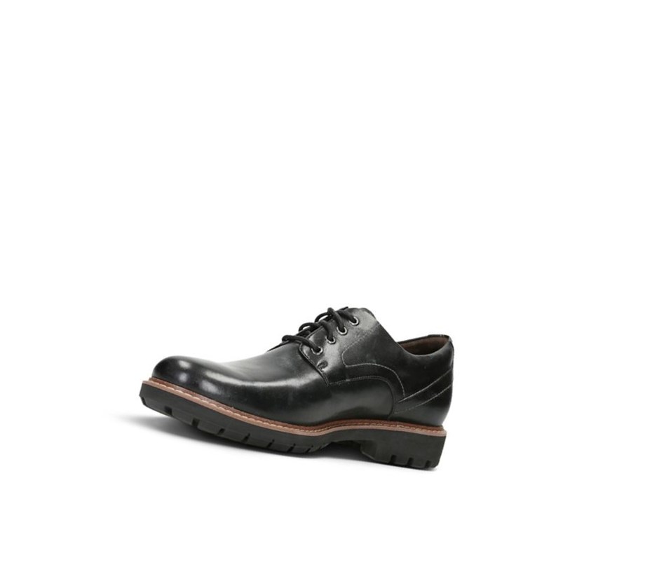 Zapatos de Vestir Clarks Batcombe Hall Cuero Hombre Negras | CBRT-96423