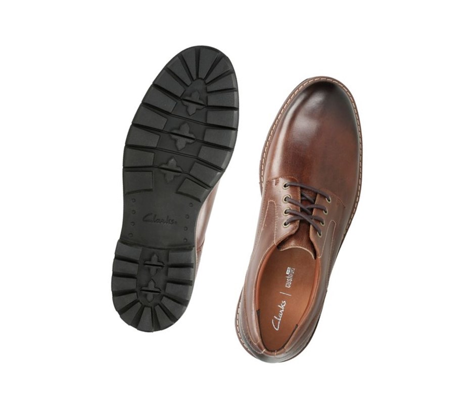 Zapatos de Vestir Clarks Batcombe Hall Cuero Hombre Marrones Oscuro | QGIY-94506