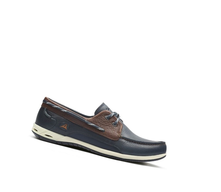 Zapatos del Barco Clarks Orson Harbour Cuero Hombre Multicolour | FBTX-19752